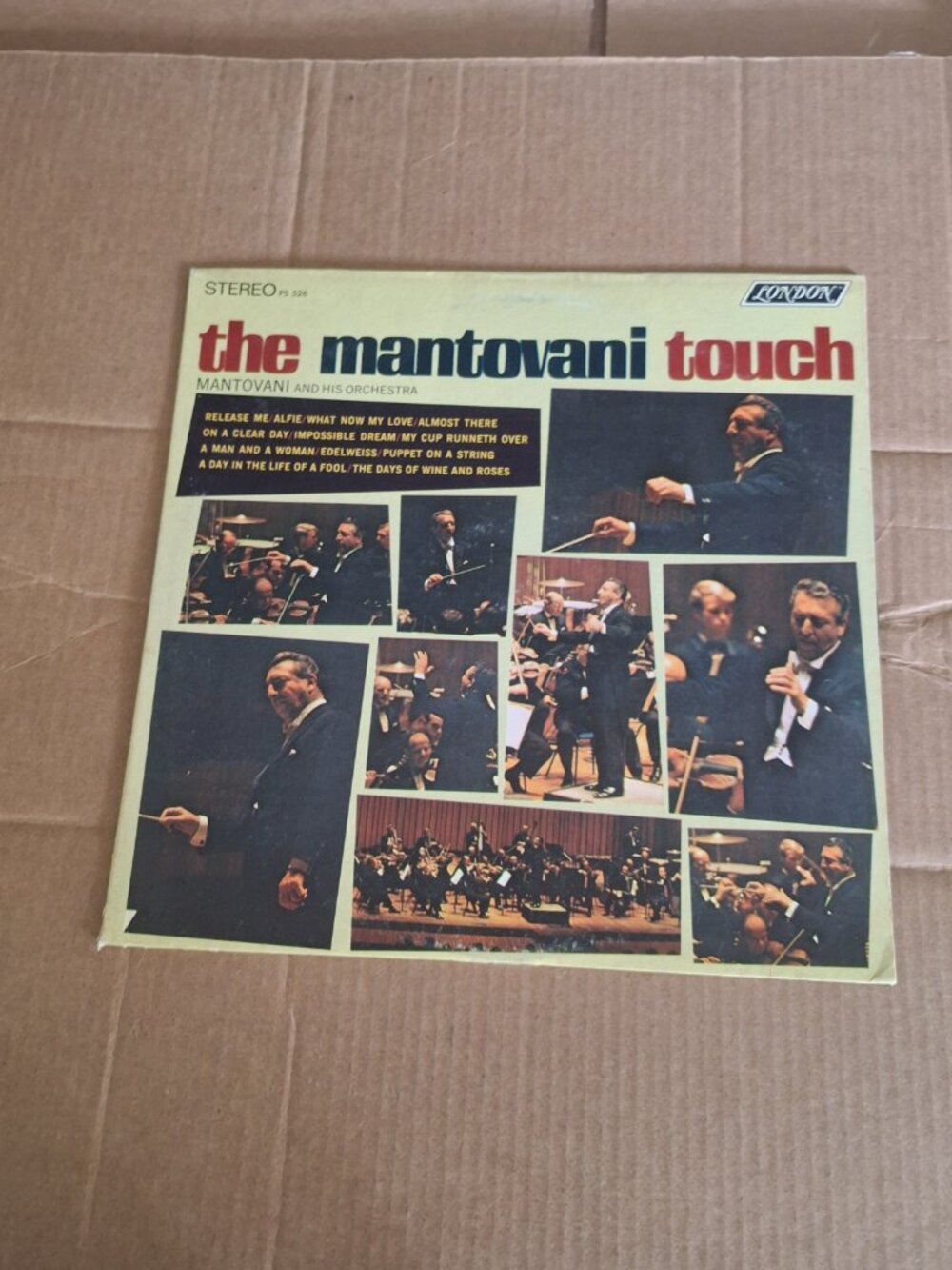 the mantovani touch lp record
